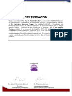 Certificación Douglas Romero MarzoJulio2020