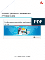 SEM02-Business Processes, Information Systems en SAP