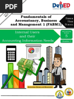 Fundamentals of Accountancy, Business and Management 1 (FABM1)