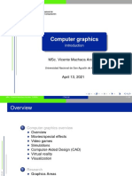 Computer Graphics: Msc. Vicente Machaca Arceda