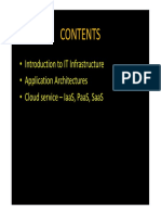 Introduction To IT Infrastructure and Application Architectures