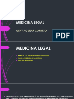 1 ° Clase - Medicina Legal - Generalidades