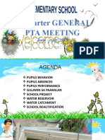 Pta General Meeting