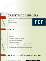 Actividad Sobre Crédito de Libranza.