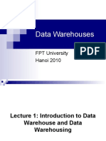 Data Warehouses: FPT University Hanoi 2010