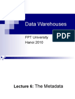 Data Warehouses: FPT University Hanoi 2010