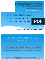 INST. HIDRAULICAS y DRENAJES 2019