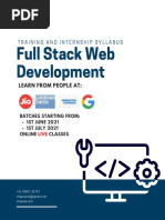 Web Developmet Syllabus-2