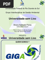 Universidade sem Lixo