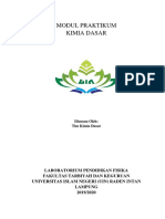 Modul Praktikum Kimia Dasar