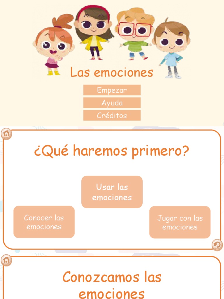 Actividades para Conocer Emociones en Niños | PDF | Ocio | Deportes