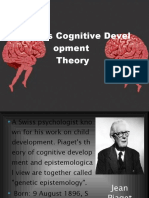 Piaget's Cognitive Devel Opment Theory