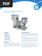 TP Scanima Mixer Operations Manual | PDF