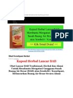 Obat Herbal Alami Mengatasi Konstipasi Kronis