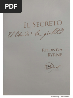 El Secreto - El Libro de La Gratitud - Rhonda Byrrne