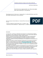 Consecuencias del divorcio-separacion