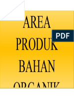 Area Bahan Produk Organik