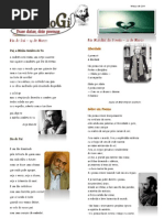 Dia do Pai / Dia Mundial da Poesia