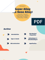 Baja Paduan Khusus Dan Super - Super Alloy (Co Base Alloy) - Kelompok 8