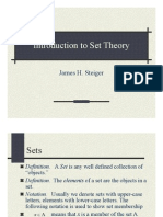 Intro To Set Theory
