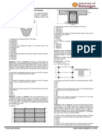 Reinforced Concrete Beam Design Problems