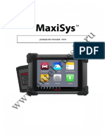 Руководство Пользователя Autel MaxiSys MS908 (RUS)