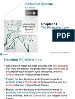 Accounting Information Systems: The Production Cycle