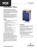 PLC Bristol CWM Specification Datasheet