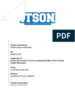 Ensayo Del Articulo 31 de La Constitución Política de Los Estados Unidos Mexicanos.