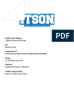 Pasos para La Firma de Los Tratados Internacionales.