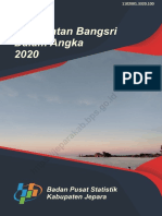 Kecamatan Bangsri Dalam Angka 2020