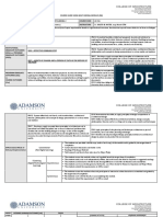 Architectural Design 05 3M Module Learning Plan