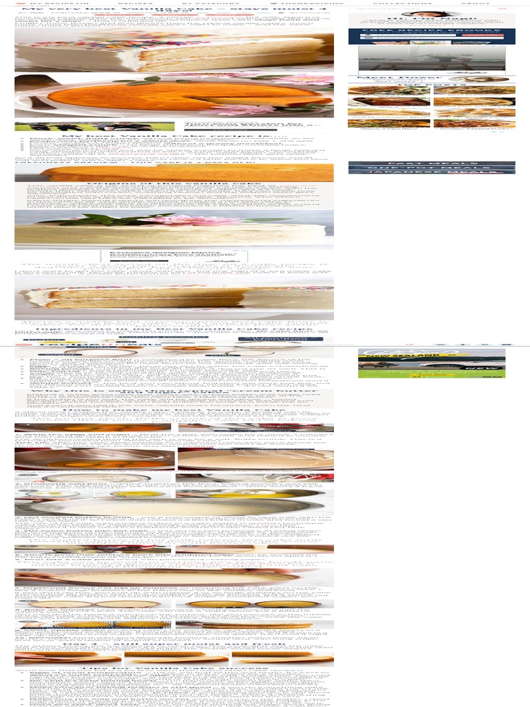 My Very Best Vanilla Cake Stays Moist 4 Days! RecipeTin Eats PDF