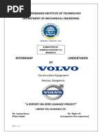 Internship Report Volvo CE