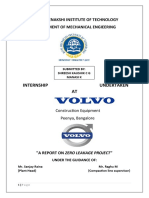 Internship Report Volvo CE