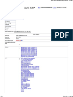 Web Site Security Audit™: Scan Results