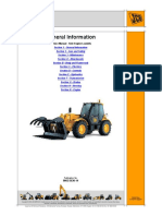 Section 1 General Information: Service Manual - Side Engine Loadalls