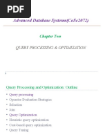 Chapter - 2 Query Processing