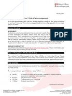 Year 11 End-of-Term Arrangements: Summer Grading