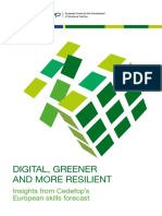 Digital, Greener and More Resilient: Insights From Cedefop's European Skills Forecast