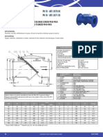 Rubber swing check valve