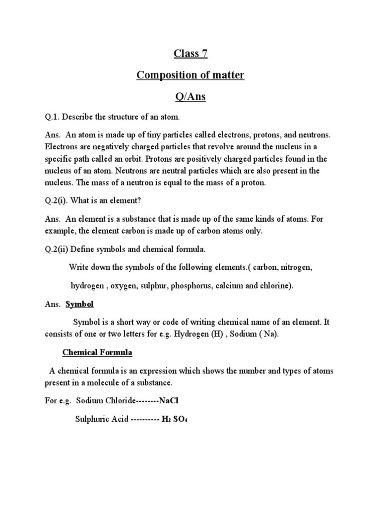 Class 211 CH 21  PDF  Ion  Chemical Bond