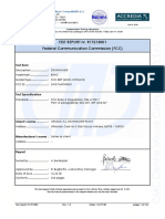 TEST REPORT Nr. R17213001 Federal Communication Commission (FCC)