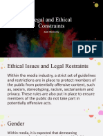 legal and ethical