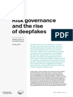 Risk governance framework for deepfakes under 40 characters