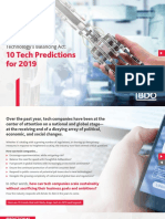 10 Tech Predictions 2019