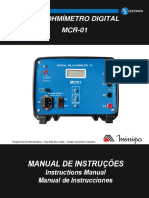 Manual de Instruções do MCR-1 MINIPA