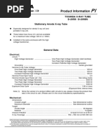 Product Information: Toshiba X-Ray Tube D-205B / D-205BS