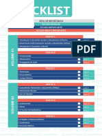 Checklist - Curso de Física