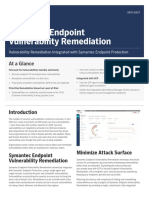Symantec Endpoint Vulnerability Remediation: at A Glance
